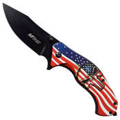 MTech USA 3.25 Inch Folding Blade Knife w/ Glass Breaker