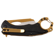 MTech USA 4.25 Inch Anodized Aluminum Handle Folding Knife