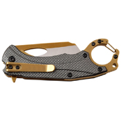 MTech USA 4.25 Inch Anodized Aluminum Handle Folding Knife