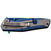 MTech USA A1044 Two Tone Stainless Steel Handle Folding Knife