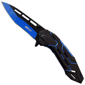 MTech USA A1054 Anodized Aluminum Handle Folding Knife