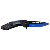 MTech USA A1054 Anodized Aluminum Handle Folding Knife