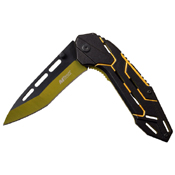 MTech USA A1054 Anodized Aluminum Handle Folding Knife