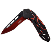 MTech USA A1054 Anodized Aluminum Handle Folding Knife