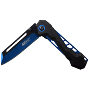 MTech USA A1057 Anodized Aluminum Handle Folding Knife