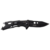 MTech USA A1058  Anodized Aluminum Handle Folding Knife
