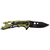 MTech USA A1058  Anodized Aluminum Handle Folding Knife