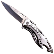 MTech USA A705 Drop Point Folding Blade Knife w/ Pocket Clip