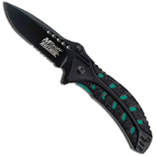 MTech USA MT-A827GN Green Liner Handle Folding Knife
