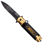 MTech USA Double Grinding Blade Folding Knife