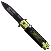 MTech USA Double Grinding Blade Folding Knife