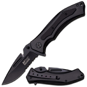 Mtech Usa Closed 4.75 Inches Spring Assisted Folder With Mattee Handle