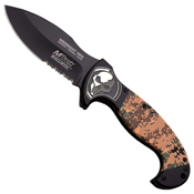 MTech USA Skull Bolster Folding Knife