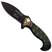 MTech USA Skull Bolster Folding Knife