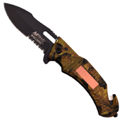 MTech USA Nylon Fiber Handle Folding Knife