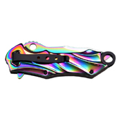 MTech USA A888 Half-Serrated Edge Folding Blade Knife