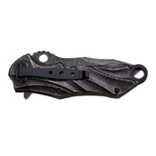 MTech USA A888 Half-Serrated Edge Folding Blade Knife