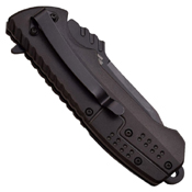 MTech USA A889 3.25 Inch Half Serrated Folding Blade Knife