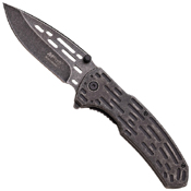 MTech USA A896 Stonewash Finish Folding Blade Knife