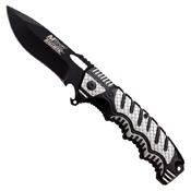 MTech USA A918 Black Finish Drop-Point Folding Blade Knife