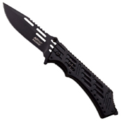 MTech USA A932 Plain Edge Folding Blade Knife