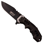 MTech USA A953 Drop-Point Plain-Edge Blade Folding Knife