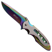 MTech USA Drop Point Fine Edge Folding Blade Knife