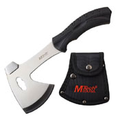MTech USA Injection Molded Rubber Handle Axe w/ Sheath