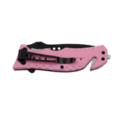 Master USA Skull Medallion on Handle Folding Blade Knife