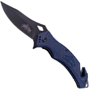 Master USA Plastic Handle Folder Blade Knife