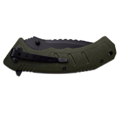 Master USA MU-A051 Nylon Fiber Handle Folding Knife