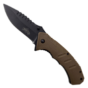 Master USA MU-A051 Nylon Fiber Handle Folding Knife