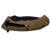 Master USA MU-A051 Nylon Fiber Handle Folding Knife