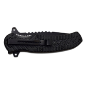 Master USA MU-A055 Black Coated Blade Manual Knife