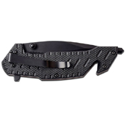 Master USA MU-A056 Glass Breaker Spring Assisted Folding Knife