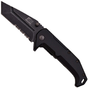 MTech USA 3mm Thick Half Serrated Blade Knife