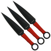 Perfect Point 3 Pieces Throwing Knife Set w/ Nylon Sheath