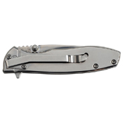 Tac-Force Stainless Steel Handle Gentleman's Folding Knife