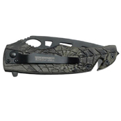 Tac-Force Green Camo Aluminum Handle Folding Knife