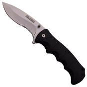 Tac Force ABS Handle Rubberized Folding Knife