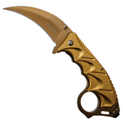 Tac-Force TF-957 Anodized Handle Karambit Blade Spring Assisted Knife