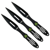 Z-Hunter Stainless Steel Handle Throwing Knife Set w/ Target Board