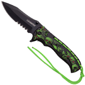 Z-Hunter ZB-144 Half Serrated Blade Folding Knife