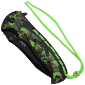 Z-Hunter ZB-144 Half Serrated Blade Folding Knife