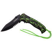 Z-Hunter ZB-144 Half Serrated Blade Folding Knife