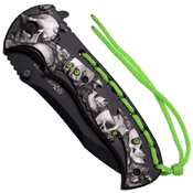 Z-Hunter ZB-144 Half Serrated Blade Folding Knife