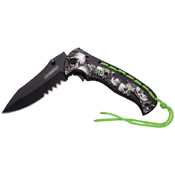 Z-Hunter ZB-144 Half Serrated Blade Folding Knife