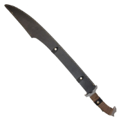 32 Inch Manganese Sword w/Sheath