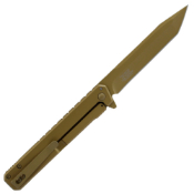 Wartech Spring Assisted Tanto Folding Knife Blade