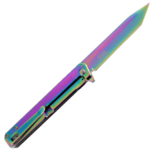 Wartech Spring Assisted Tanto Folding Knife Blade